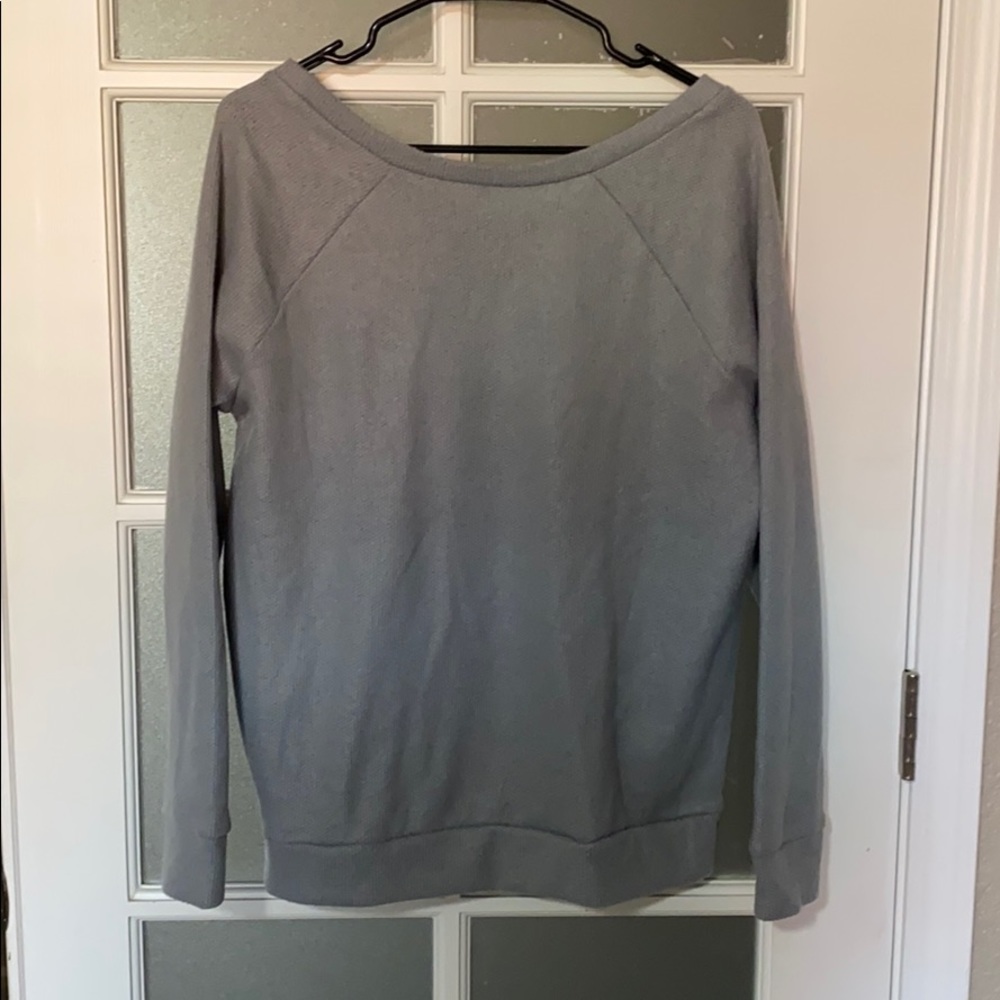 Caslon grey sweater top